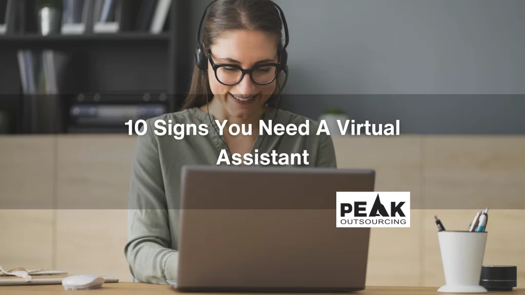 10 signs you need a virtual assistant, a happy business owner speaking with an overseas virtual assistant on laptop