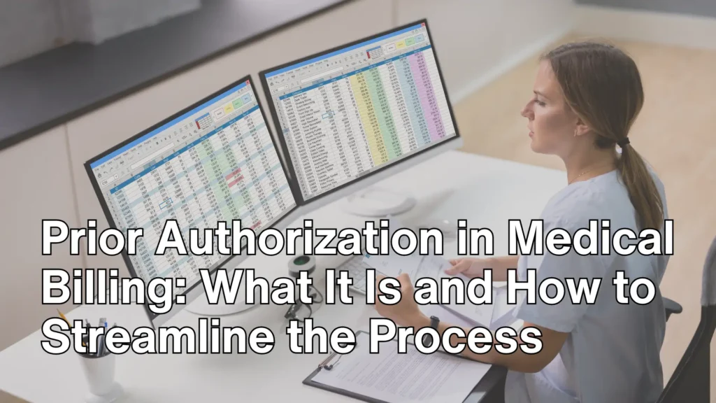 Prior Authorization in Medical Billing_ What It Is and How to Streamline the Process Image